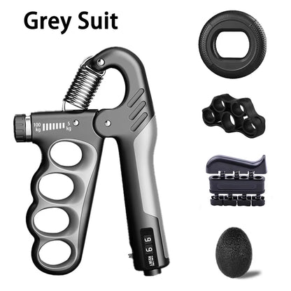 Fortalecedor de Agarre Ajustable (Hand Grip)