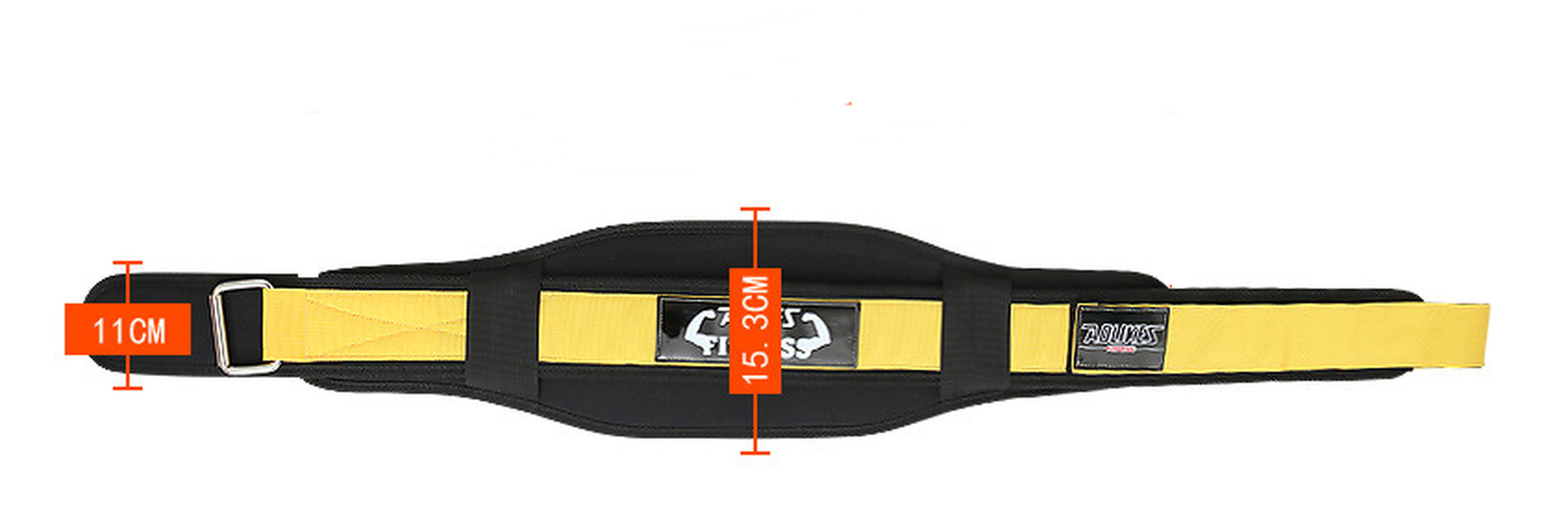 Cinturón Lumbar de Fuerza para Gimnasio y Fitness