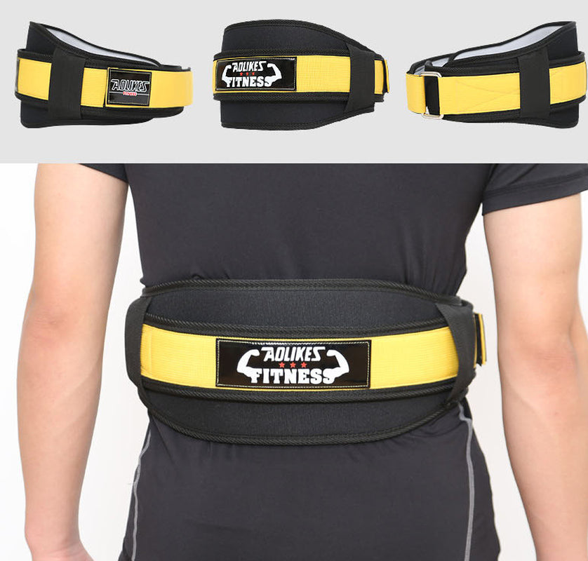 Cinturón Lumbar de Fuerza para Gimnasio y Fitness