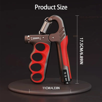 Fortalecedor de Agarre Ajustable (Hand Grip)