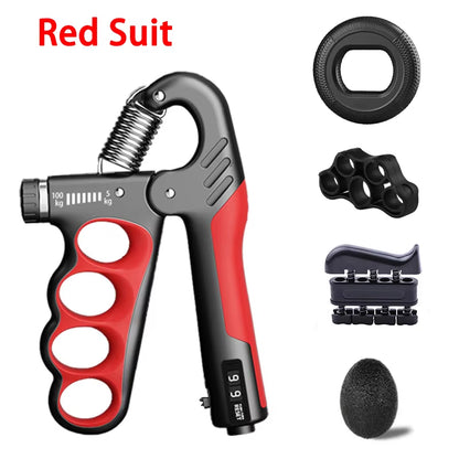 Fortalecedor de Agarre Ajustable (Hand Grip)