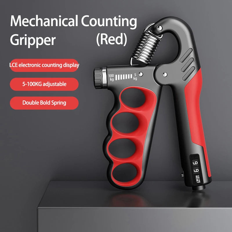 Fortalecedor de Agarre Ajustable (Hand Grip)