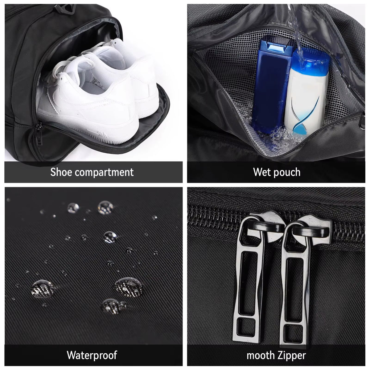 Bolso Deportivo con Compartimento para Calzado (40L)