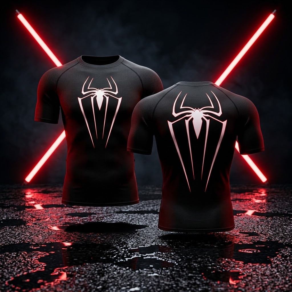 Remera de Compresión Deportiva Quick-Dry (S-3XL)