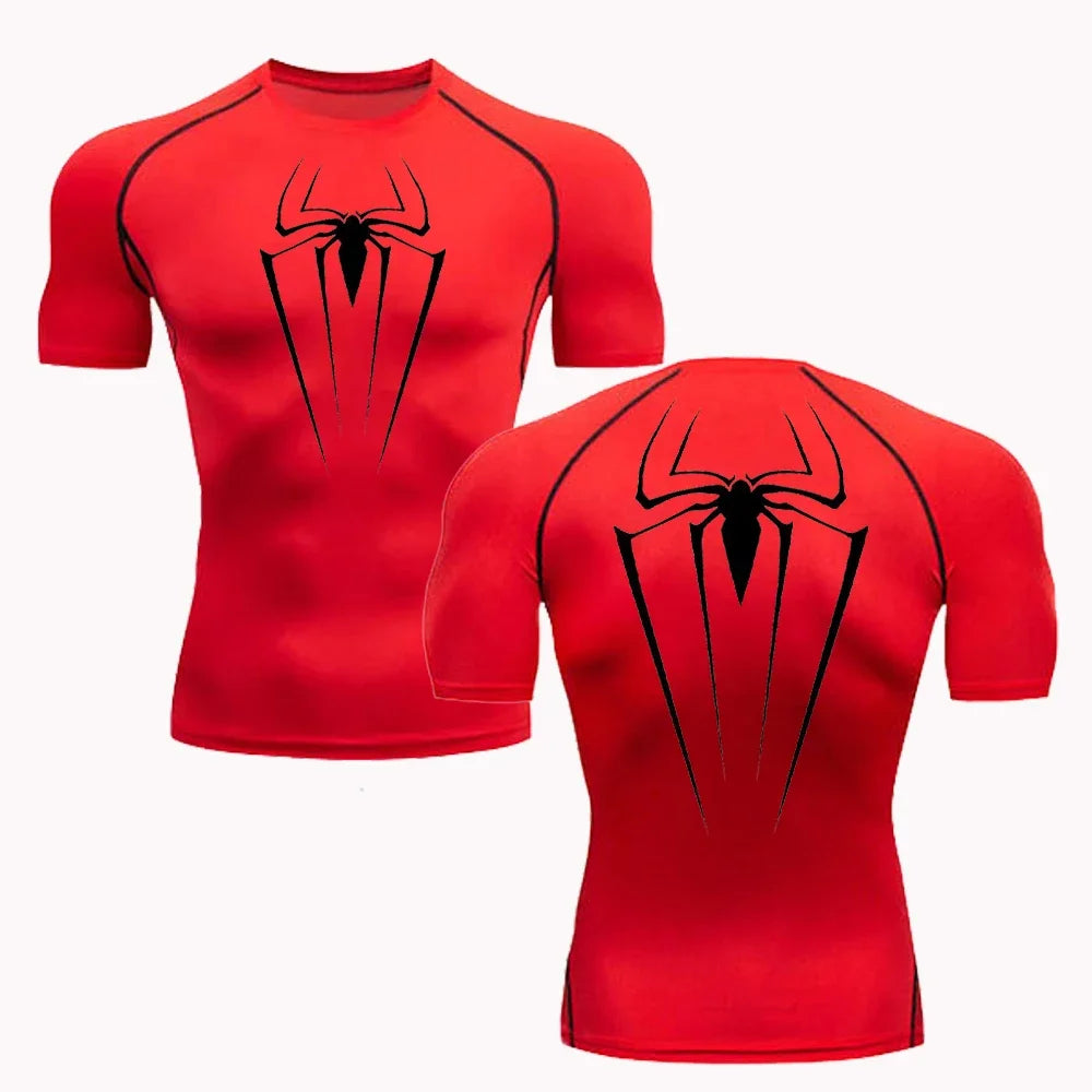 Remera de Compresión Deportiva Quick-Dry (S-3XL)