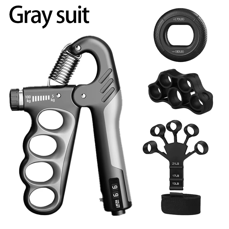 Fortalecedor de Agarre Ajustable (Hand Grip)