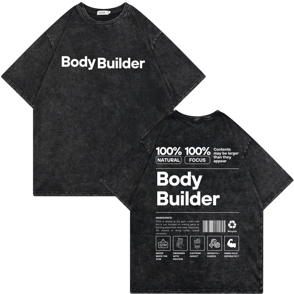 Remera Oversize Vintage (Skeleton Pump Cover)