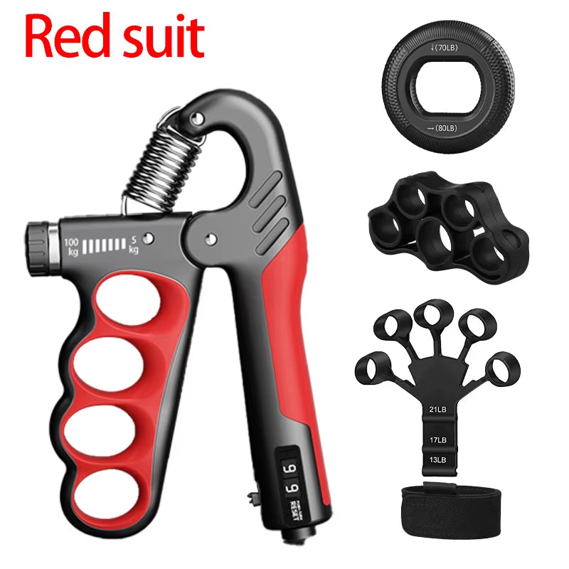 Fortalecedor de Agarre Ajustable (Hand Grip)
