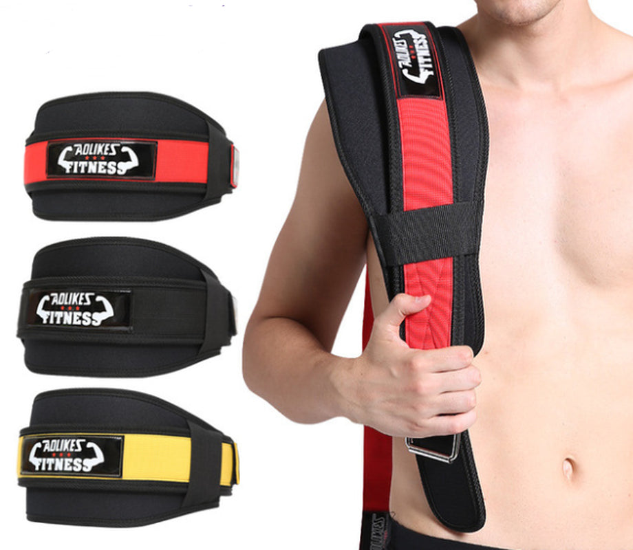 Cinturón Lumbar de Fuerza para Gimnasio y Fitness