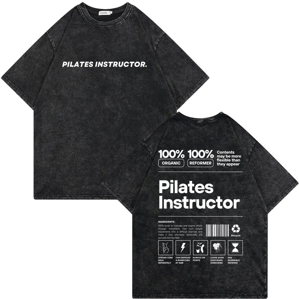 Remera Oversize Vintage (Skeleton Pump Cover)