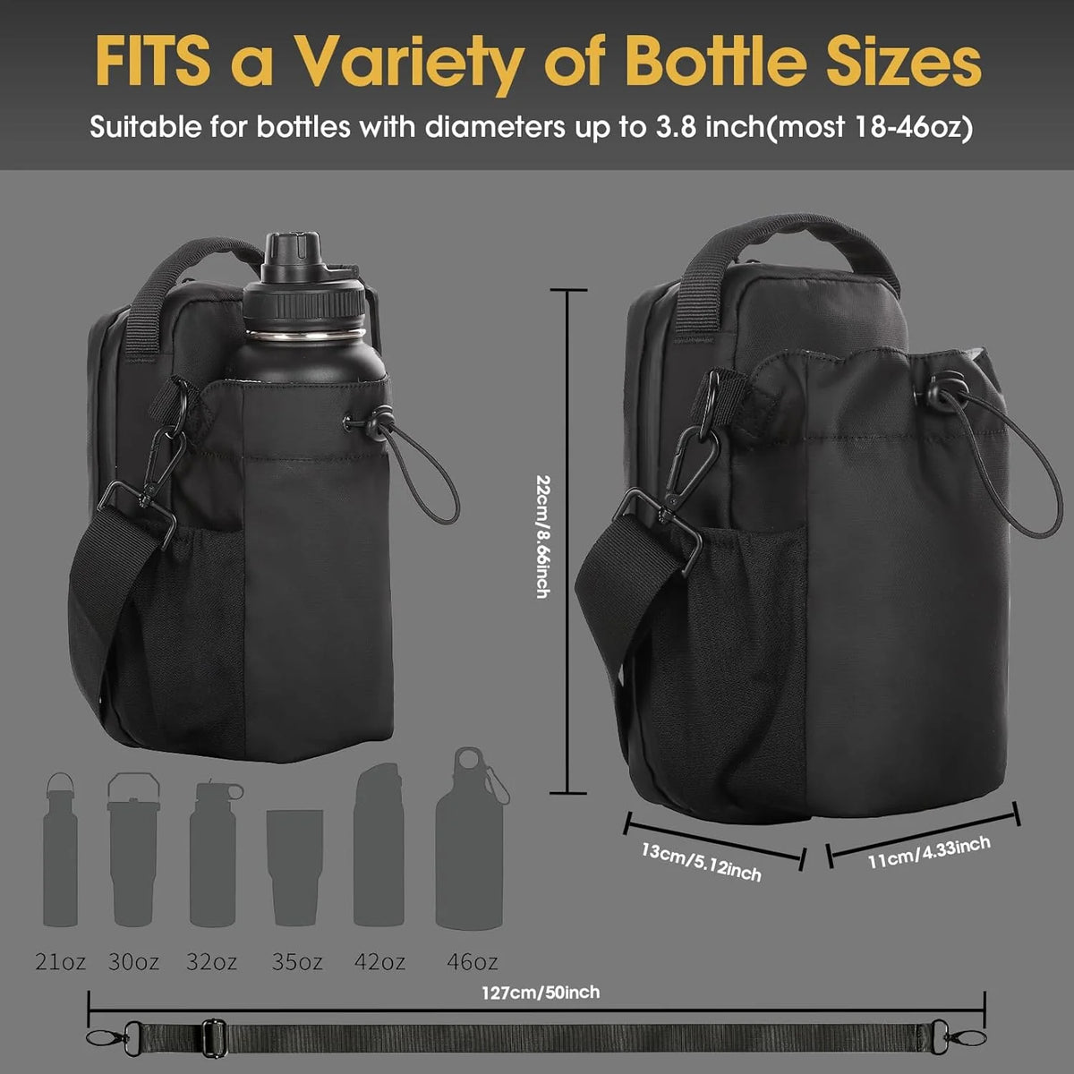 Bolso Magnético para Gimnasio (Organizador de Rack)