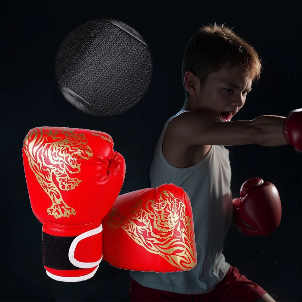 Guantes de Boxeo y Entrenamiento en Cuero PU