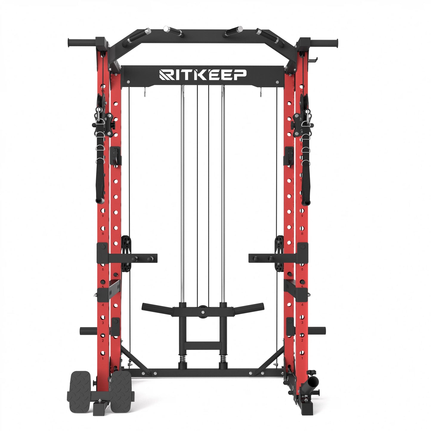 Multigimnasio Power Rack con Poleas Cruzadas 