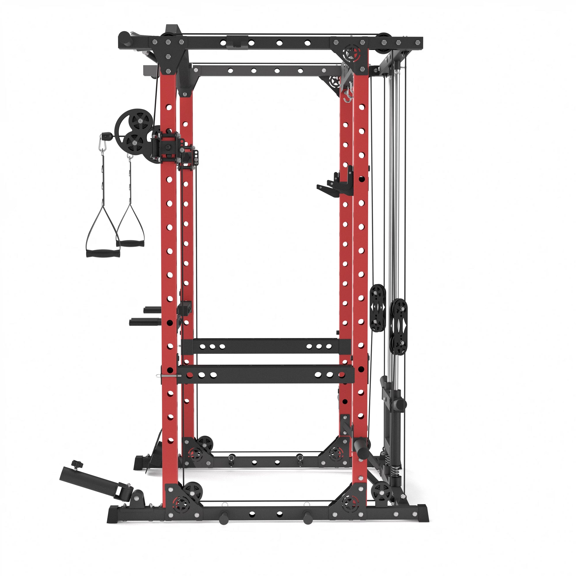 Multigimnasio Power Rack con Poleas Cruzadas 