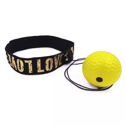Pelota de Reflejos para Boxeo con Vincha Ajustable
