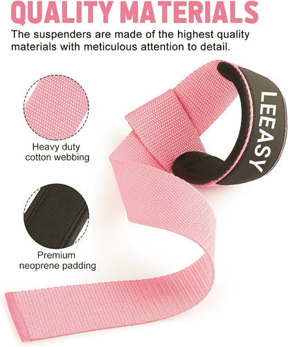 Lifting Straps Gym Ankle Shackles Bodybuilding Deadlift Powerlifting Belt and Sport Cuff Sports Safety Support Training Straps