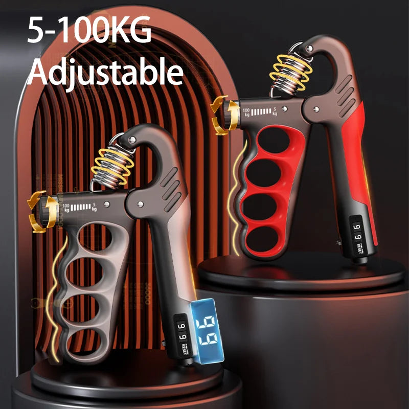 Fortalecedor de Agarre Ajustable (Hand Grip)