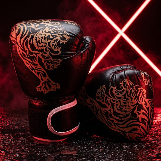 Guantes de Boxeo y Entrenamiento en Cuero PU