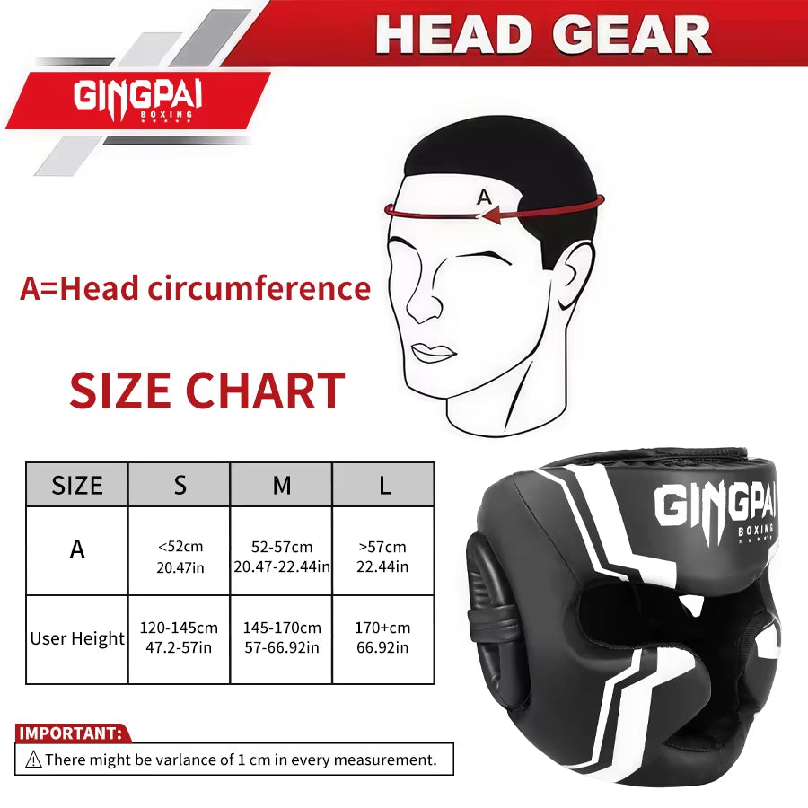 Casco Protector Integral para Boxeo y MMA