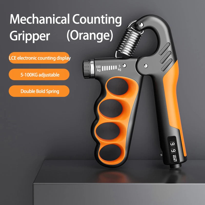Fortalecedor de Agarre Ajustable (Hand Grip)