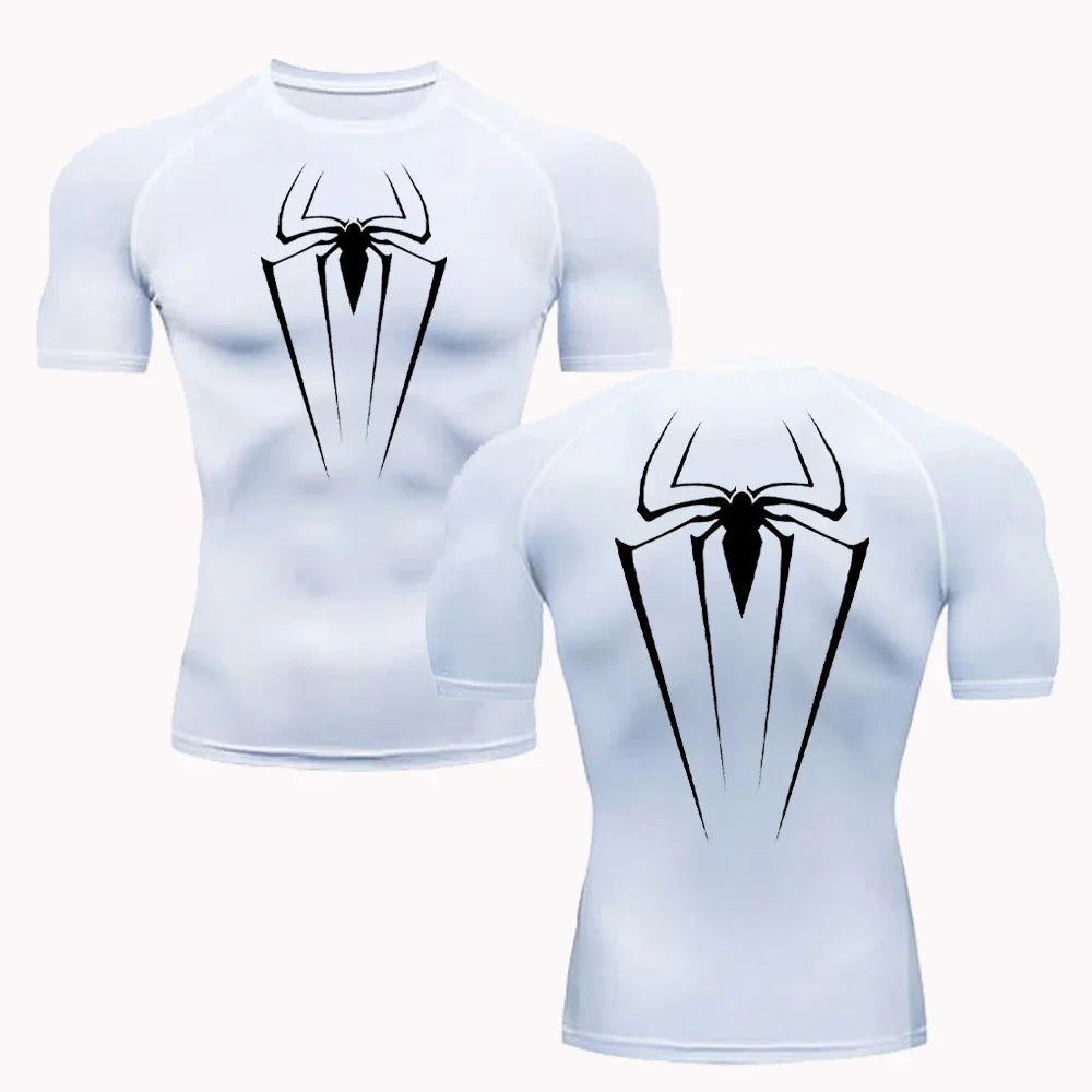 Remera de Compresión Deportiva Quick-Dry (S-3XL)
