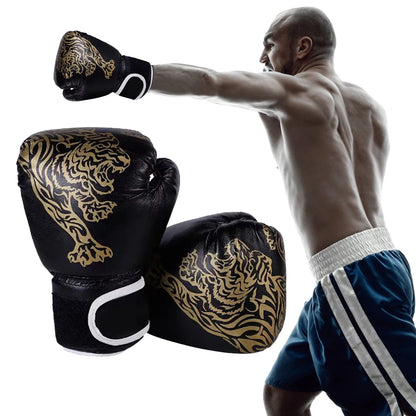 Guantes de Boxeo y Entrenamiento en Cuero PU