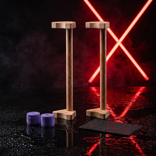 Soportes de Madera de Haya para Flexiones (Parallettes)
